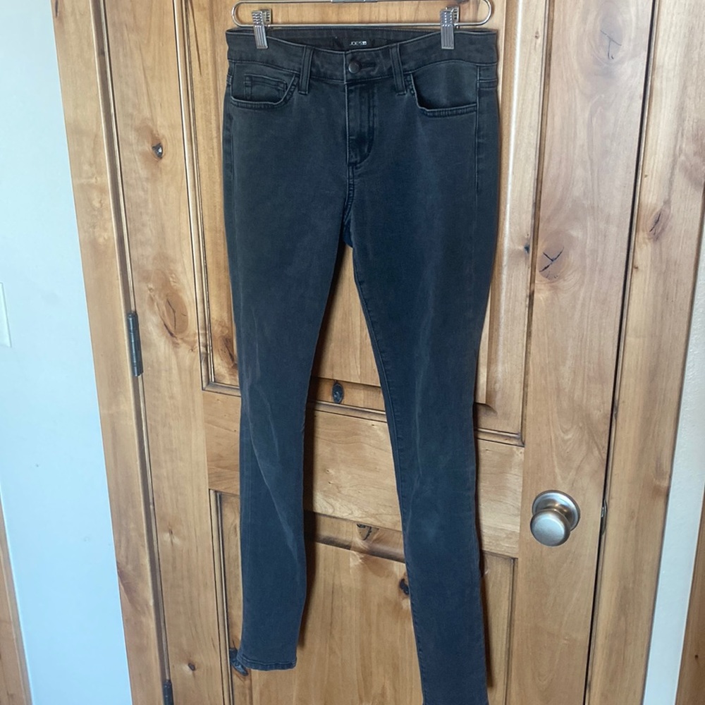 Joe’s Women’s dark grey skinny jeans size 27 mid rise